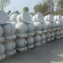 枣庄 白麻花岗岩石材圆球，石球，挡车球，隔离球，景观石球，风水球等