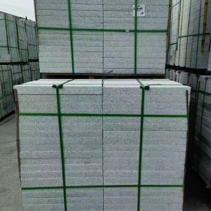 枣庄 芝麻白火烧，园林广场市政工程地铺石，1.8~5.0厚均有现货