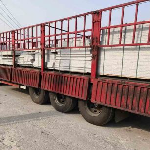 枣庄 白麻荔枝面外墙干挂，工厂装车日常