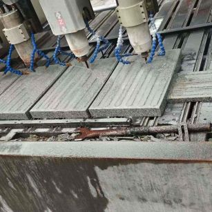 枣庄 芝麻白花岗岩荔枝面盲道雕刻