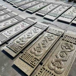 枣庄 黄金麻花岗岩外墙雕刻板