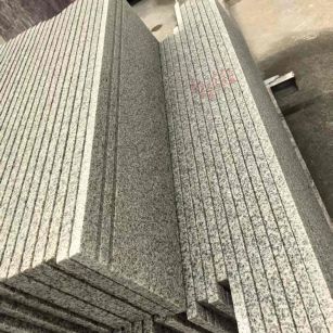 枣庄 白麻荔枝面花岗岩楼梯踏步