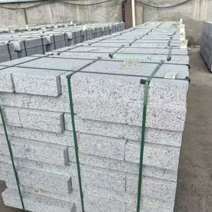 枣庄 白麻花岗岩路沿石，弧形路沿石，道牙石，马路牙子，界石，路缘石，平沿石，直岩石，平缘石等