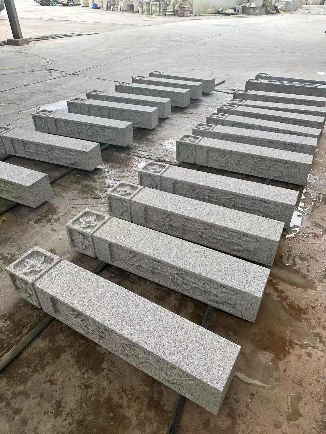 枣庄 白麻方柱雕花防水