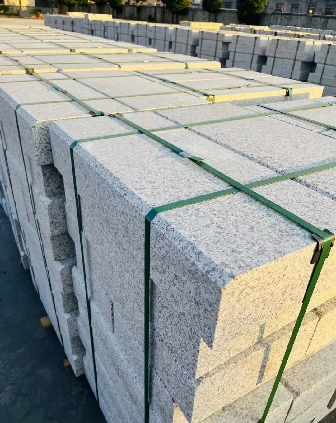 枣庄 白麻花岗岩路沿石，马路牙子，路缘石，平石，立缘石等