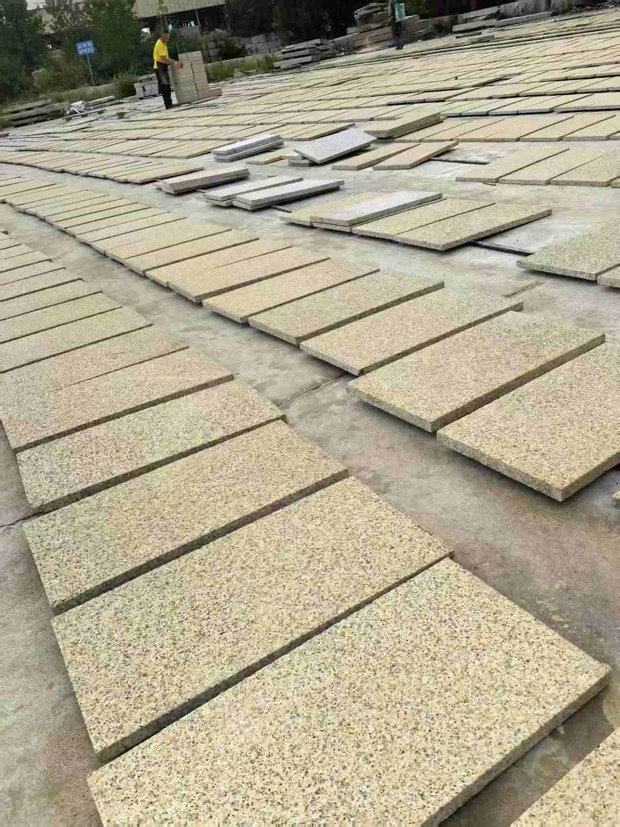 枣庄 黄金麻荔枝地铺石面排板