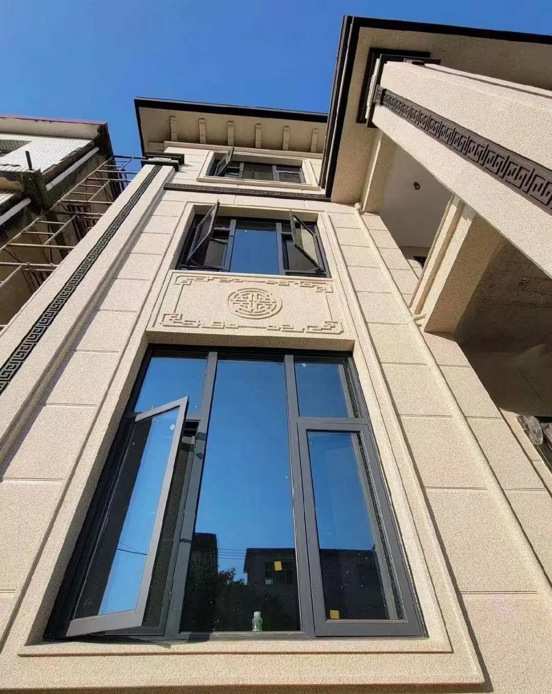 枣庄 黄金麻荔枝面别墅外墙干挂效果展示